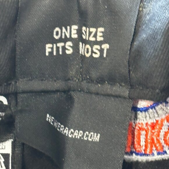 New Era Hardwood Classics New York Knicks One Size Fits Most snapback black hat - Picture 4 of 10